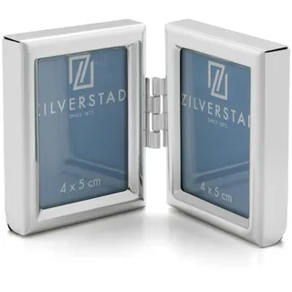 Zilverstad Sweet Memory 2fach 3,5x4,5 cm silber-glanz, Mini-Metallrahmen