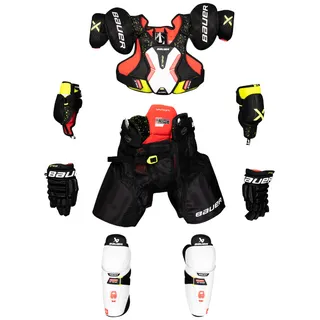 Schützerset für Kinder Bauer Vapor XTEND Bambini (Youth) - Schwarz,Rot