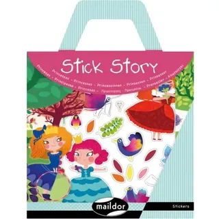 Maildor 6x Stick Story, Prinzessinnen - Mehrfarbig 566404O