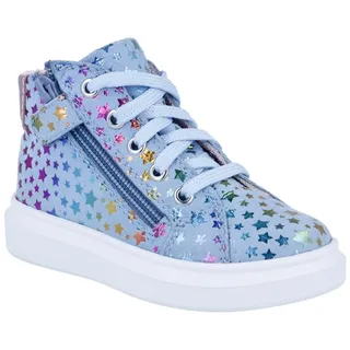 Richter Kinderschuhe Jungen Mädchen Alessa Sneaker, Turquoise/Candy, 30 EU