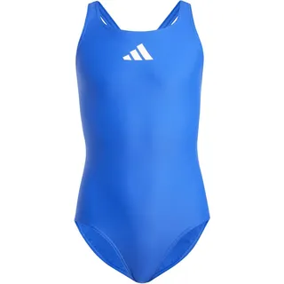 adidas Solid Small Logo Badeanzug semi lucid blue 164