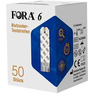 foracare europe gmbh FORA 6 Blutzucker-Teststreifen