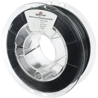 SPECTRUM FILAMENTS 81447 FlameGuard PLA Filament PLA flammhemmend, hitzebeständig 1.75mm 250g Schwarz, Black 1St.