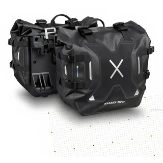 Shad Terra Tr30 Seitenkoffer-set - Black - One Size