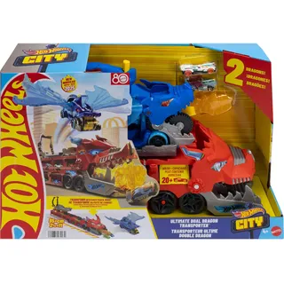 HOT WHEELS City Ultimativer 2-in-1 Drachen Transporter