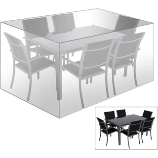 Woltu Schutzhülle Sitzgruppe 1 x 1 m Transparent