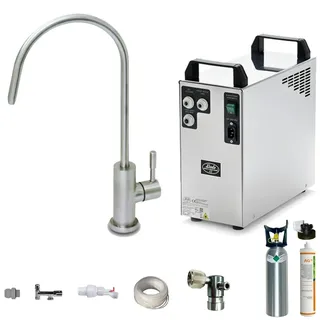 bietal® BieTal Tafelwassergerät Untertisch 1ltg Wasserhahn Wasserfilter ohne Kühlung