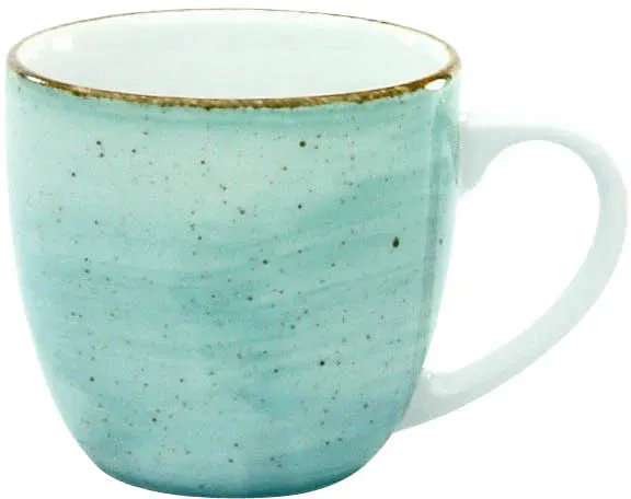 Henkelbecher VINTAGE (BHT 12.50x9x8.50 cm) - blau - BHT 12.50x9x8.50 cm