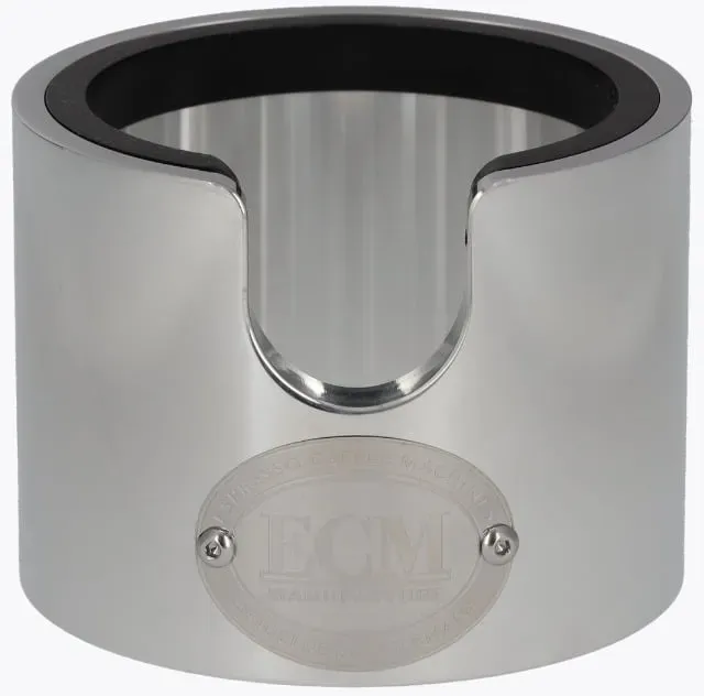ECM Tamperstation Aluminium poliert