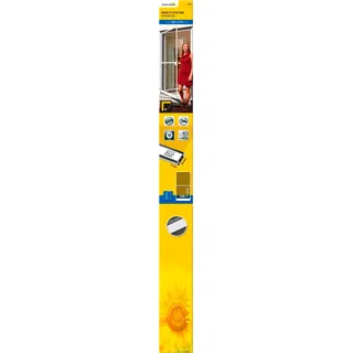 70093 Fliegengitter Balkontür, Insektenschutz Tür Premium, 100 x 215 cm, weiß
