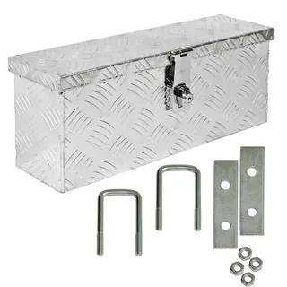 Trucky Truckbox Deichselkasten D015 inkl.Montagesatz Aluminium Deichselbox Trucky