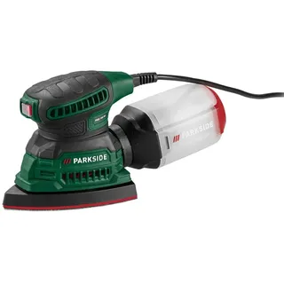 Parkside Multischleifer Schleifmaschine Schleifgerät Schleifer mit Staubfangbox