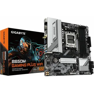 Gigabyte B650M GAMING PLUS WIFI mATX Mainboard Sockel AM5 DP/HDMI