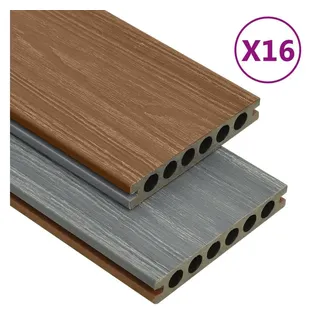 mit Zubehör 40 m2 4 m braun + grau