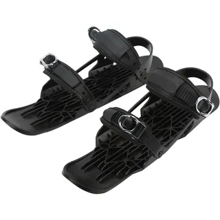 Snowskate, Snowboard Bindungen, Mini Ski Skates für Schnee, Snowblades Erwachsene Verstellbar, Kurze Snowskates Snowblades Skiboards, Ski für Winterstiefel
