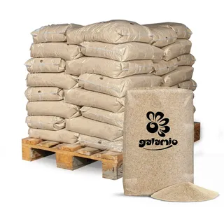 Galamio Wolff Müller Quarzsand 1,0 / 2,0 mm 25kg x 40 Sack 1000kg