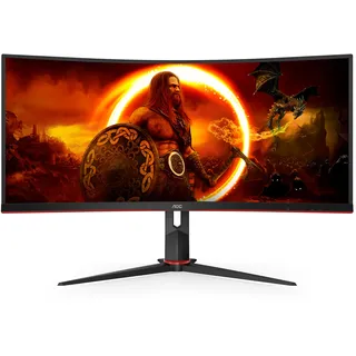 AOC CU34G2XP 34" schwarz-rot