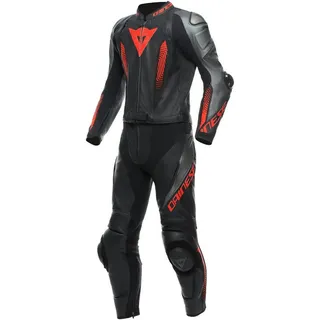 Dainese Laguna Seca 5 Herren Zweiteiler Lederkombi schwarz unisex, 48