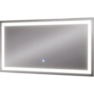 Vichy Vicco Badezimmerspiegel Miral, 40 x 80 cm mit Frontlight Beleuchtung, Glas,