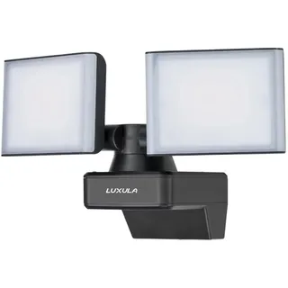 LUXULA LED-Fluter LX400190, 2-köpfig, 2x 15 W, 3200 lm, 4000 K, schwarz