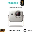 HISENSE DLP-Beamer "M2 PRO", silber, B:19,3cm H:23cm T:21,8cm, Beamer, Hisense M2 PRO 4K UHD Laser Mini Projektor