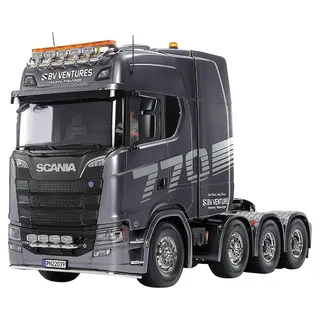 TAMIYA 56376-600 Scania 8x4/4 Gun Metal (Kit)