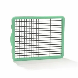 Genius Zerkleinereraufsatz Nicer Dicer Chef Messereinsatz 2 in 1, Gemüseschneider Zubehör, Zubehör für Nicer Dicer Chef, Edelstahl-Klingen in G-NOX-Qualität