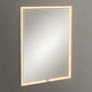60 cm aluminium LED-Beleuchtung smarthome fähig Türanschlag links