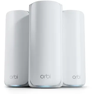 Netgear Orbi 770-Serie Tri-Band-Mesh-WLAN-7-Satellit 6GBit/s weiss RBE773