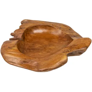 Riess-Ambiente Schale NATURE ROOT - natur Teakholz Wurzelholz Massivholz