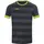 kurzarm Trikot Herren anthrazit/lemon L