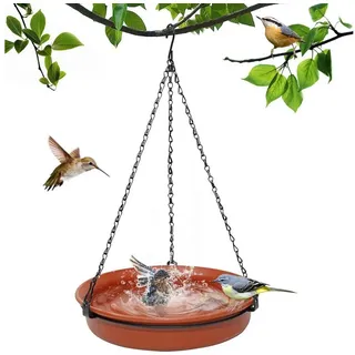 LuxusKollektion Vogelhaus Vogeltränke hängend Vogelfutterhaus Winterfest für Vögel Garten