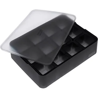 LURCH Ice Former Würfel 4x4 cm Schwarz, transparent