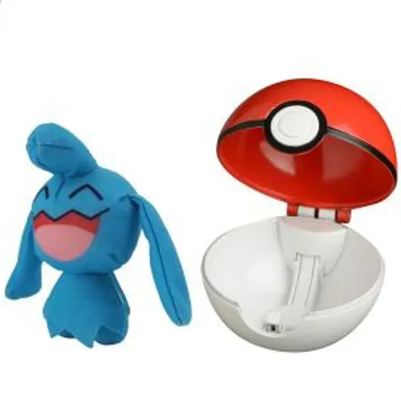Pokemon - Pokeball Action Set mit Plüschfigur