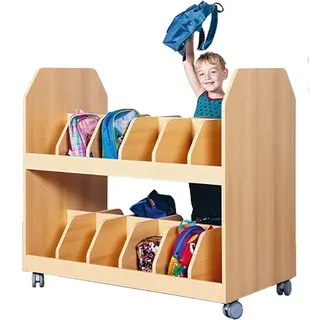Taschenwagen mit Trennungen