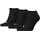 Sneaker-Socken 3er Pack black 43-46