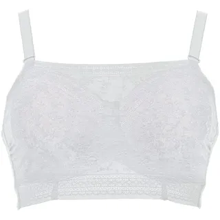 Anita Bandeau-Top in Weiss | Gr.: 80C/D