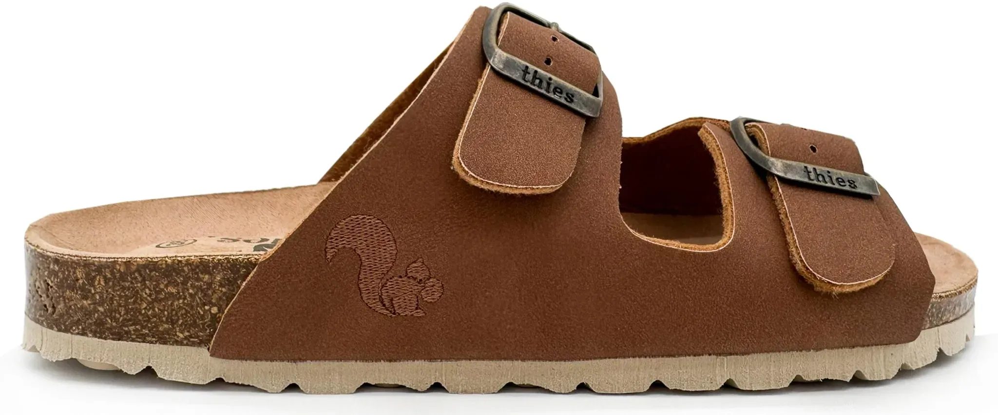 thies Unisex Eco Bio Vegan Sandale - 44 - cinnamon