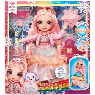 MGA Entertainment Rainbow High Winter Wonderland Doll Bella (pink)