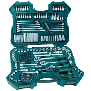 Brüder Mannesmann Werkzeuge Mammutkoffer Werkzeugset 215-tlg.