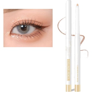 4 Color Gel Eyeliner, Sumdge-proof Colorful Cat Eye Makeup Pen, Long Lasting Waterproof Strong Liquid Eyeliner (Gold)