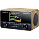 Albrecht DR 865 Tischradio DAB+, UKW AUX Barrierefrei, Inkl. Fernbedienung, Tastensperre, Weckfunktion Holz (dunkel)