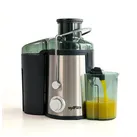 Grafner Express Entsafter Juicer 400 Watt 3 Geschwindigkeitsstufen silber/schwarz
