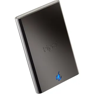 Bipra S2 Externe Festplatte, 6,35 cm (2,5 Zoll), USB 2.0, FAT32, 500 GB, Schwarz