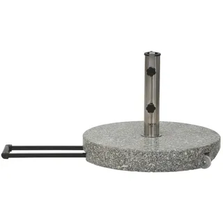 Siena Garden Schirmständer Granit 50 x 8 cm Grau