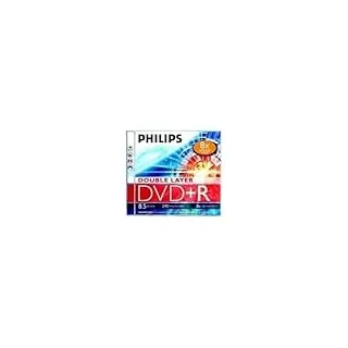 Philips 8710895992114 8.5GB DVD+R DL 5 Zoll DVD in weiß - DVD+RW (8,5 GB, DVD+R DL, 120 mm, 5 x 240 min, 8 x)