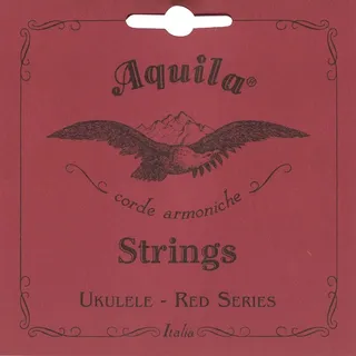 Aquila Tenor Ukulele Set, GCEA, Rot tief G bespannt, 88U, Natural