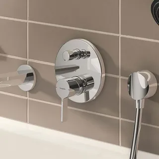 Hansgrohe LivaFine Einhebelmischer, für Wanne, 72488000,