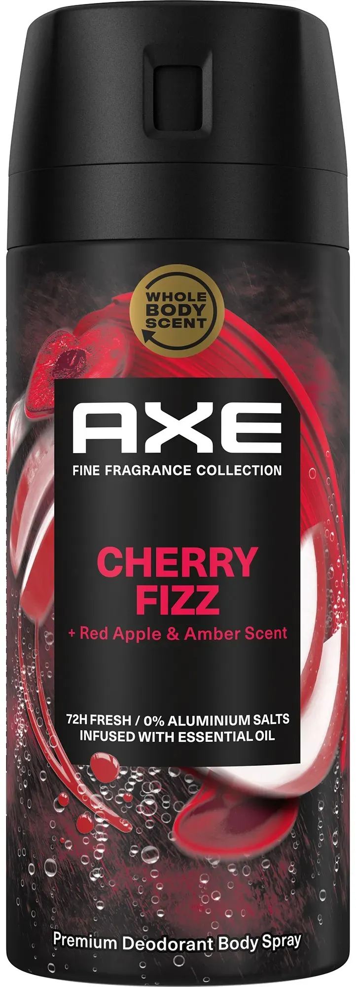 Axe 72h Fine Fragrance Cherry Fizz Deodorant Bodyspray 150 ml