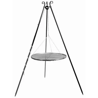 180 cm inkl. Grillrost Ø 60 cm Rohstahl